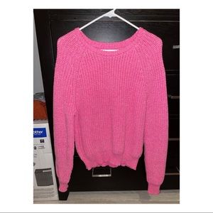 Forever 21 Sweater - Bright Pink